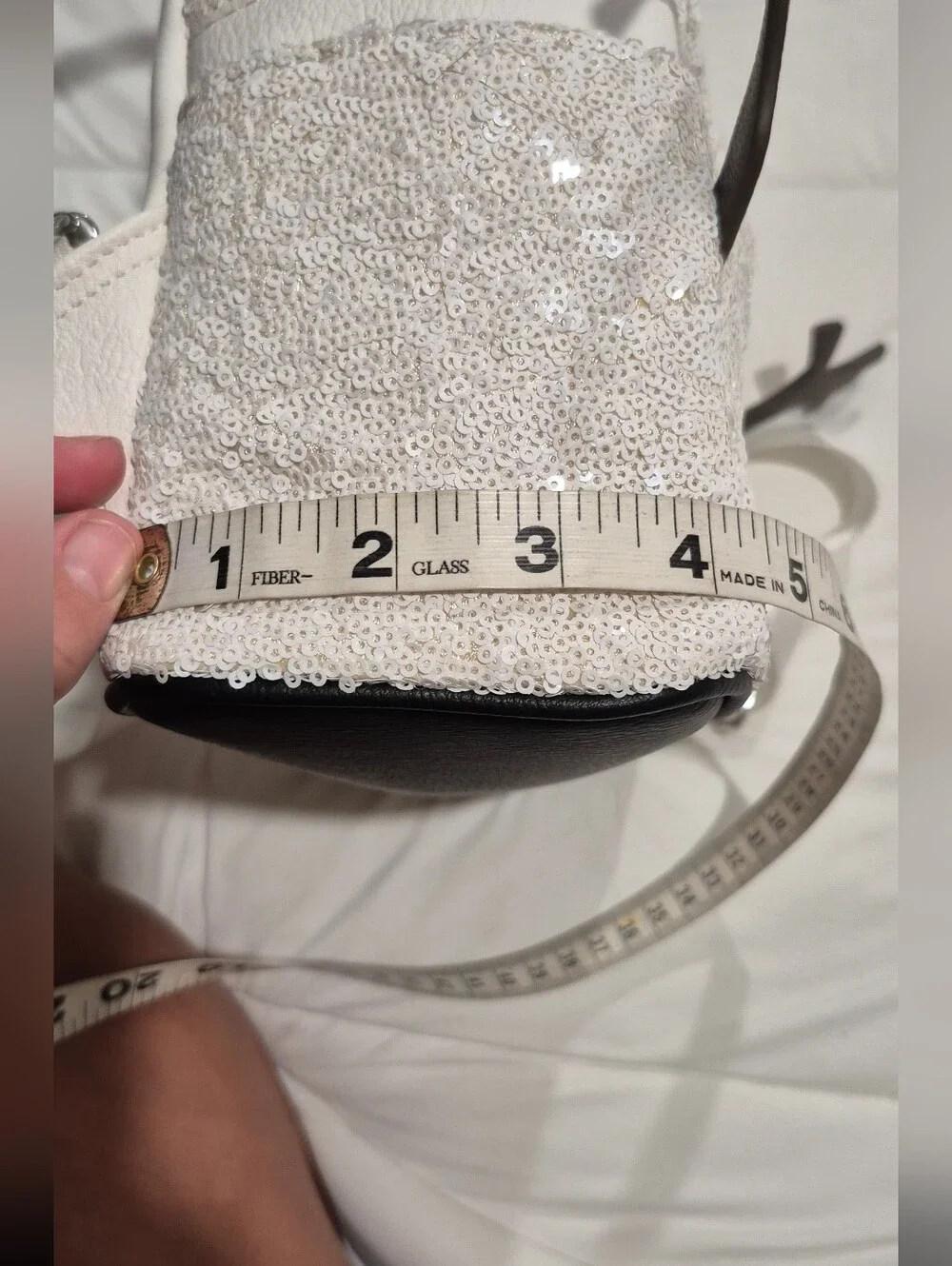 Loungefly Disney Olaf Sequin Mini Backpack - White